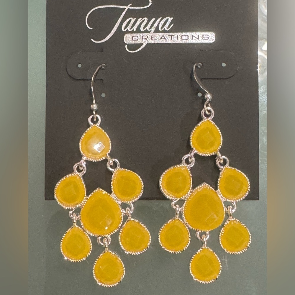 High-End Department Store Designer One of Kind Statement Earrings